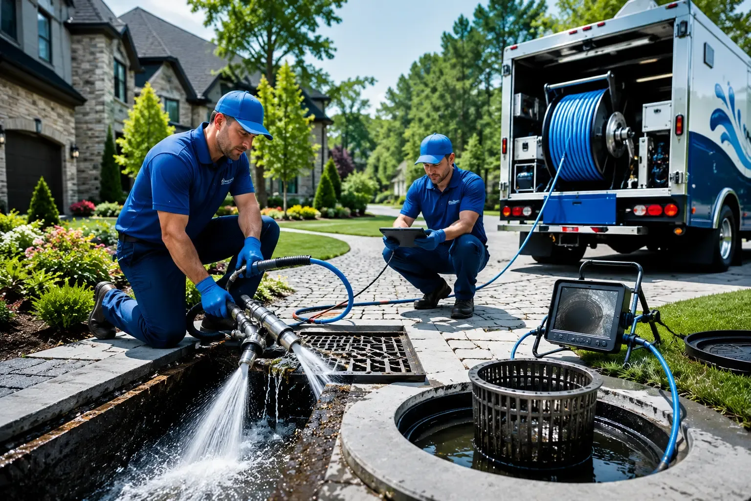 Local outdoor drain cleaning professionals in New Madison, OH