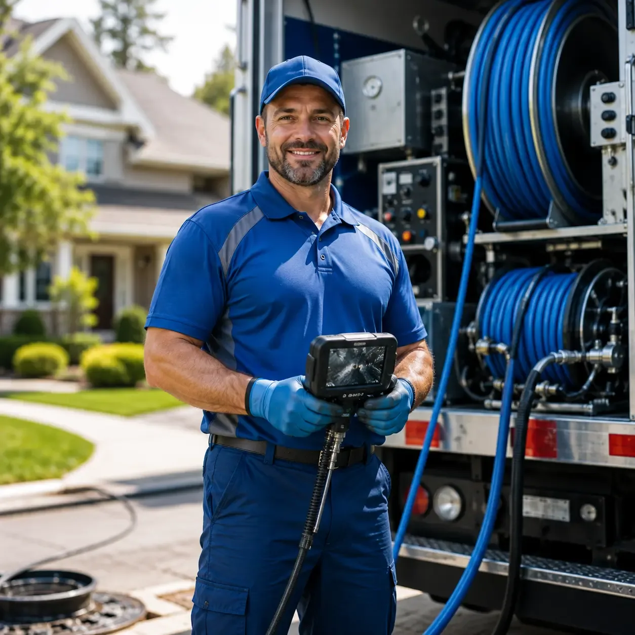Local outdoor drain cleaning specialists in New Madison, OH